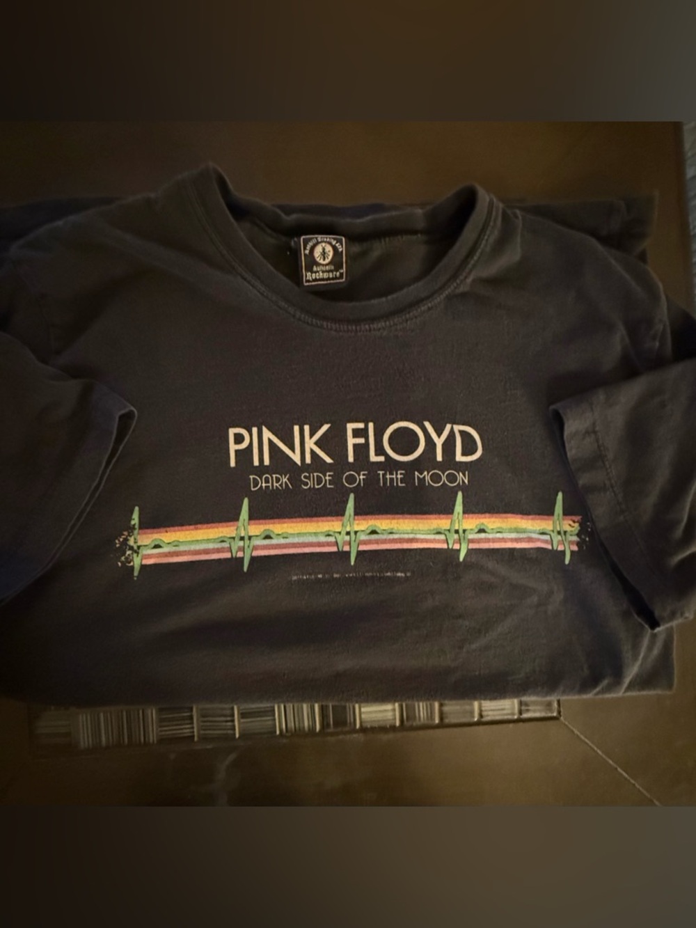 Pink Floyd 'Dark Side of the Moon' Graphic Tee - Black